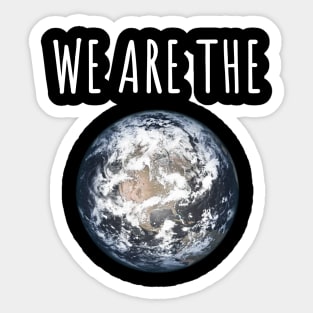 We Are The World Sticker